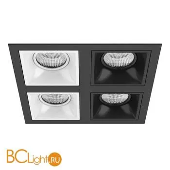 Встраиваемый светильник Lightstar Domino QUADRO МR16 (214547+214506+214506+214507+214507) D54706060707