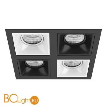 Встраиваемый светильник Lightstar Domino QUADRO МR16 (214547+214506+214507+214506+214507) D54706070607