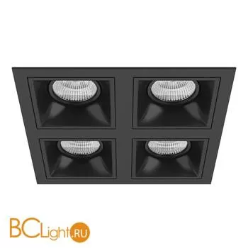 Встраиваемый светильник Lightstar Domino QUADRO МR16 (214547+214507+214507+214507+214507) D54707070707