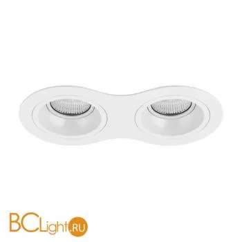 Встраиваемый светильник Lightstar Domino ROUND МR16 (214626+214606+214606) D6260606