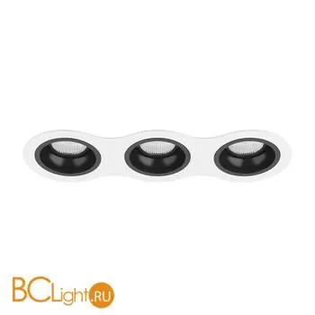 Встраиваемый светильник Lightstar Domino ROUND МR16 (214636+214607+214607+214607) D636070707