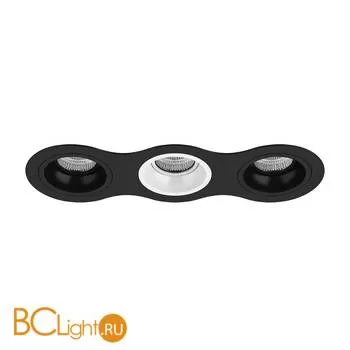 Встраиваемый светильник Lightstar Domino ROUND МR16 (214637+214607+214606+214607) D637070607