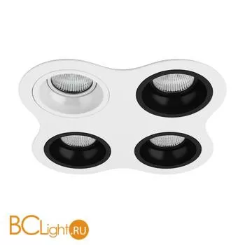 Встраиваемый светильник Lightstar Domino ROUND МR16 (214646+214606+214607+214607+214607) D64606070707