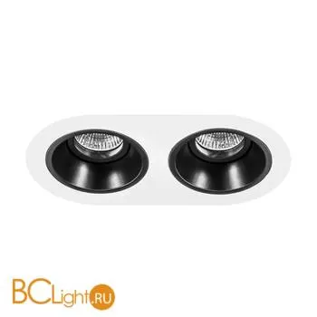 Встраиваемый светильник Lightstar Domino D6560707 ROUND МR16 (214656+214607+214607)