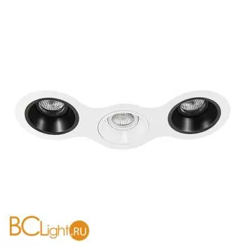 Встраиваемый светильник Lightstar Domino D696070607 ROUND МR16 (214696+214607+214606+214607)