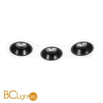 Встраиваемый светильник Lightstar Domino D696070707 ROUND МR16 (214696+214607+214607+214607)