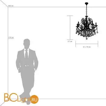 Люстра Lightstar Elegante 708084 - Фото 6