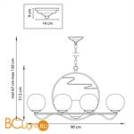 Люстра Lightstar Enna 762097 - Схема
