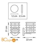 Бра Lightstar Epsilon 735610 - Схема
