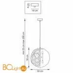 Подвесной светильник Lightstar Fermo 724062 - Фото 0