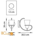 Бра Lightstar Fiacolla 733617 - Схема