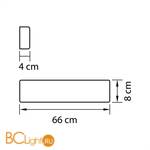 Настенный светильник Lightstar Fiume 810627 - Схема