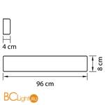 Настенный светильник Lightstar Fiume 810633 - Схема