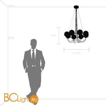 Люстра Lightstar Globo 803283 - Фото 4