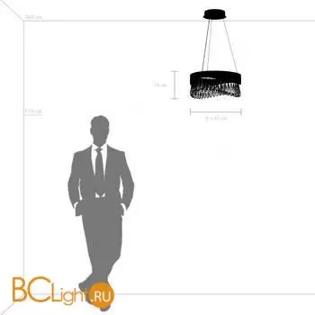 Подвесной светильник Lightstar Helio 703143 - Фото 3