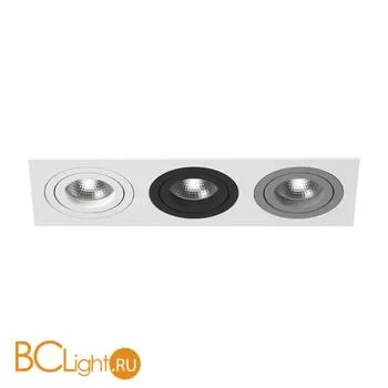 Встраиваемый светильник Lightstar i536060709 INTERO 16 Triple QUADRO (217536+217606+217607+217609)