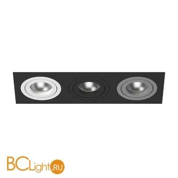 Встраиваемый светильник Lightstar i537060709 INTERO 16 Triple QUADRO (217537+217606+217607+217609)