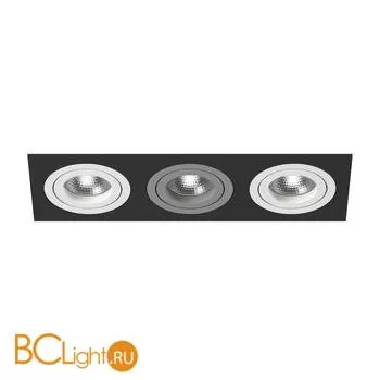 Встраиваемый светильник Lightstar i537060906 INTERO 16 Triple QUADRO (217537+217606+217609+217606)