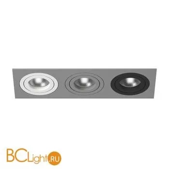 Встраиваемый светильник Lightstar i539060709 INTERO 16 Triple QUADRO (217539+217606+217607+217609)