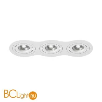 Встраиваемый светильник Lightstar i636060606 INTERO 16 Triple ROUND (217636+217606+217606+217606)