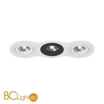 Встраиваемый светильник Lightstar i636060706 INTERO 16 Triple ROUND (217636+217606+217607+217606)