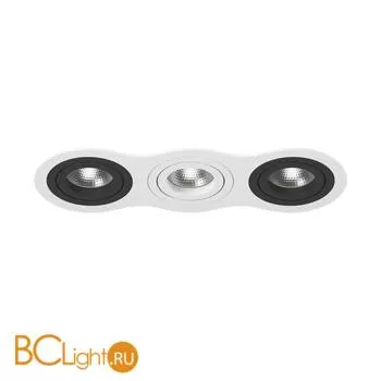 Встраиваемый светильник Lightstar i636070907 INTERO 16 Triple ROUND (217636+217607+217609+217607)