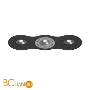 Встраиваемый светильник Lightstar i637070907 INTERO 16 Triple ROUND (217637+217607+217609+217607)