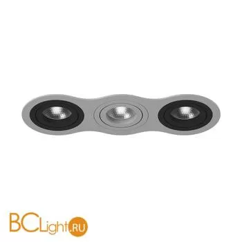 Встраиваемый светильник Lightstar i639070907 INTERO 16 Triple ROUND (217639+217607+217609+217607)