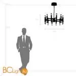 Люстра Lightstar Iris 734247 - Фото 4