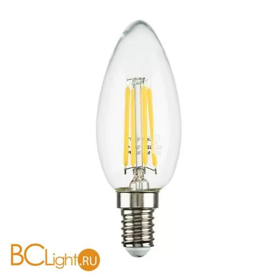 Лампа E14 C35 LED 6W 220V 3000K 430Lm Lightstar 933502
