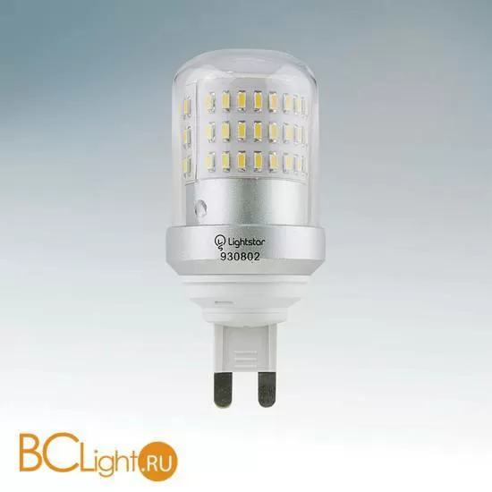Лампа Lightstar G9 LED 9W 220V 3000K 930802