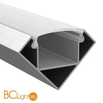 Профиль угловой Lightstar 409629 2м алюминий рассеиватель в комплекте