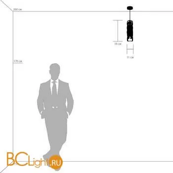 Подвесной светильник Lightstar Limpio 722030 - Фото 3