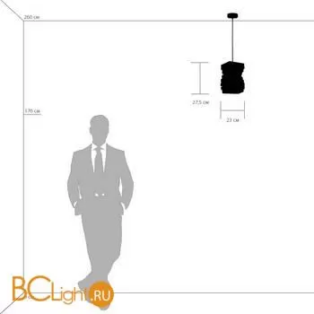 Подвесной светильник Lightstar Limpio 722040 - Фото 3