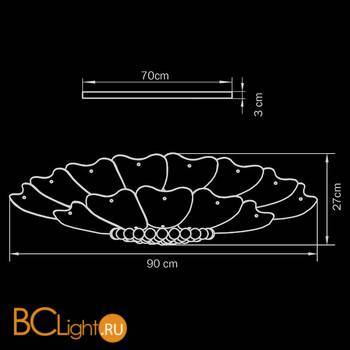Потолочный светильник Lightstar Lobo 804070 - Схема