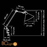 Настольная лампа Lightstar Loft 765926 - Схема