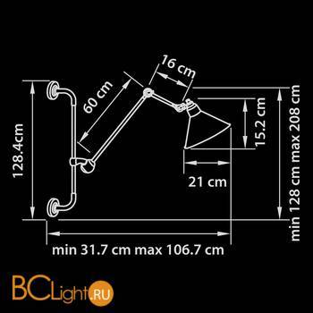 Бра Lightstar Loft 765626 - Схема