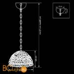 Подвесной светильник Lightstar Murano 603110 - Схема