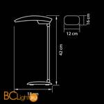 Настольная лампа Lightstar Muro 808937 - Схема