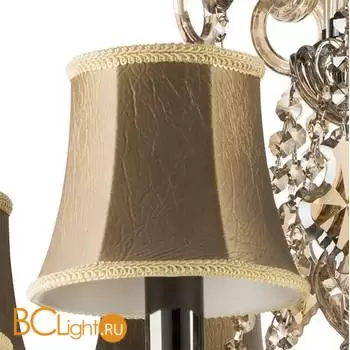 715087 Люстра NATIVO 8x40W E14 КОНЬЯК/ЧЕРНЫЙ ХРОМ/БЕЖЕВЫЙ - Фото 2