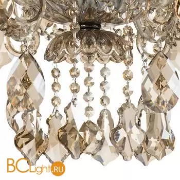 715087 Люстра NATIVO 8x40W E14 КОНЬЯК/ЧЕРНЫЙ ХРОМ/БЕЖЕВЫЙ - Фото 4