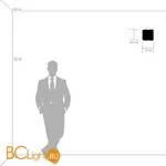 Настенный светильник Lightstar Nubi 802613 - Фото 2