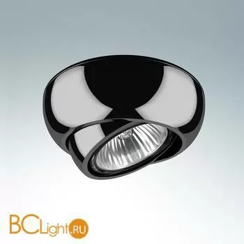 Встраиваемый светильник Lightstar Ocula X1 Black Chrome 011817