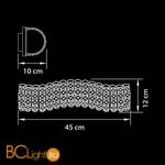 Настенный светильник Lightstar Onda 741632 - Схема