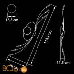 Потолочная люстра Lightstar Ovale 784666 - Схема