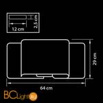 Потолочный светильник Lightstar Pittore 811050 - Схема