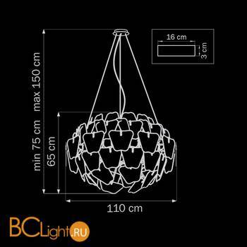 Подвесной светильник Lightstar Planaria 808030 - Схема