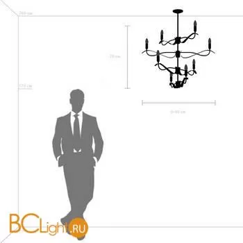Люстра Lightstar Ragno 733287 - Фото 0