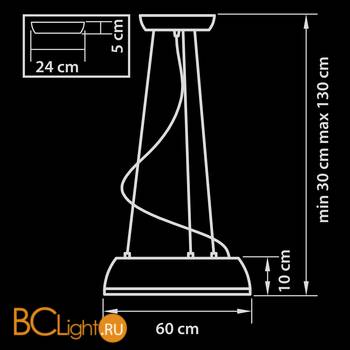 Подвесной светильник Lightstar Retro 762306 - Схема