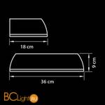 Настенный светильник Lightstar Retro 762673 - Схема